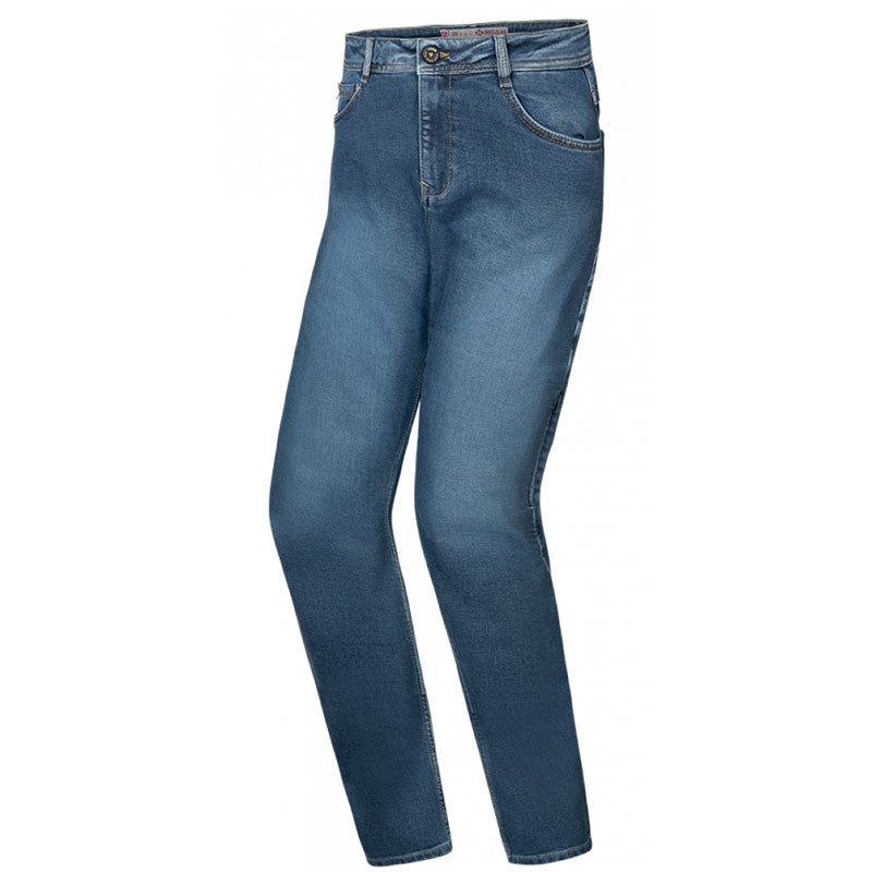 Jeans moto da donna IXON Dany blu lavato