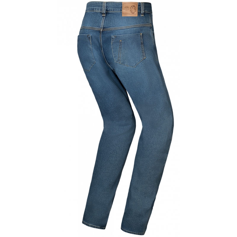 Jeans moto da donna IXON Dany blu lavato