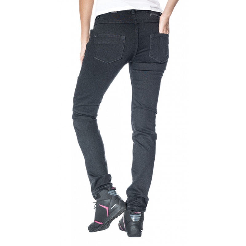 Jeans moto da donna IXON Billie neri