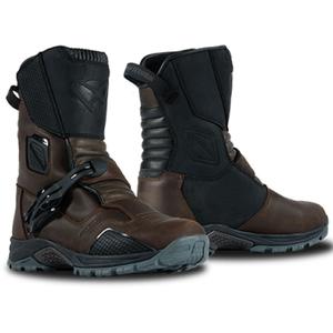 Stivali moto IXON Klay WP marrone-nero