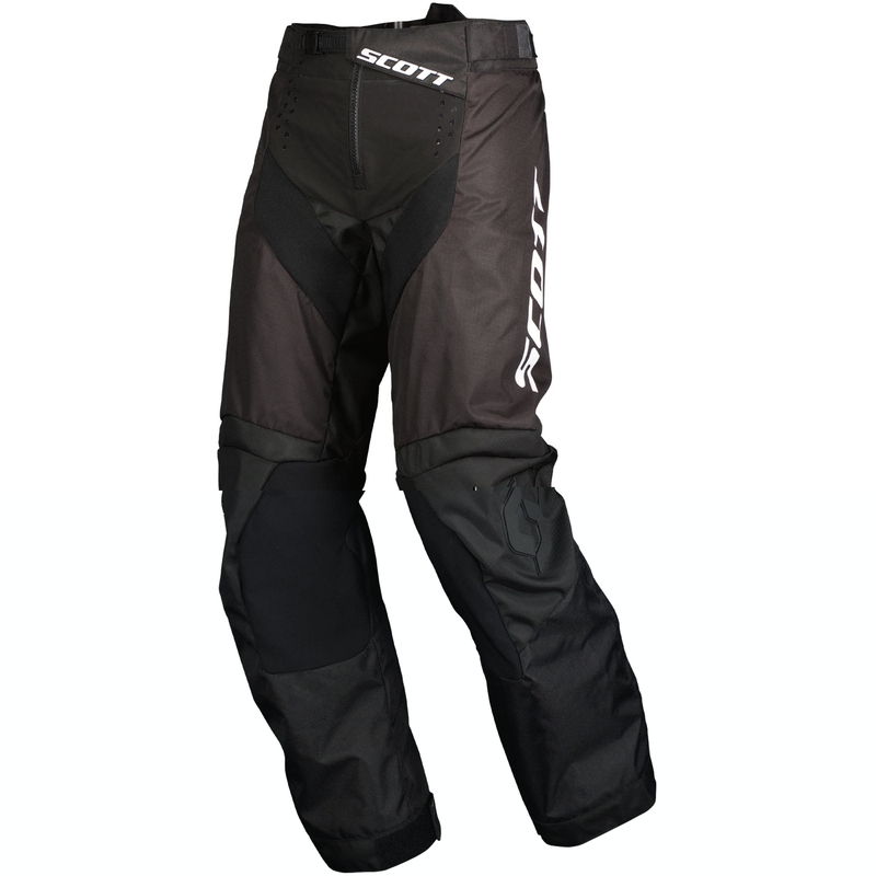 Pantaloni moto SCOTT X-PLORE SWAP OVERBOOT nero-bianco
