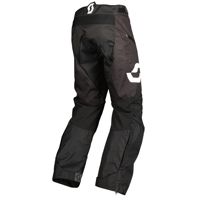 Pantaloni moto SCOTT X-PLORE SWAP OVERBOOT nero-bianco