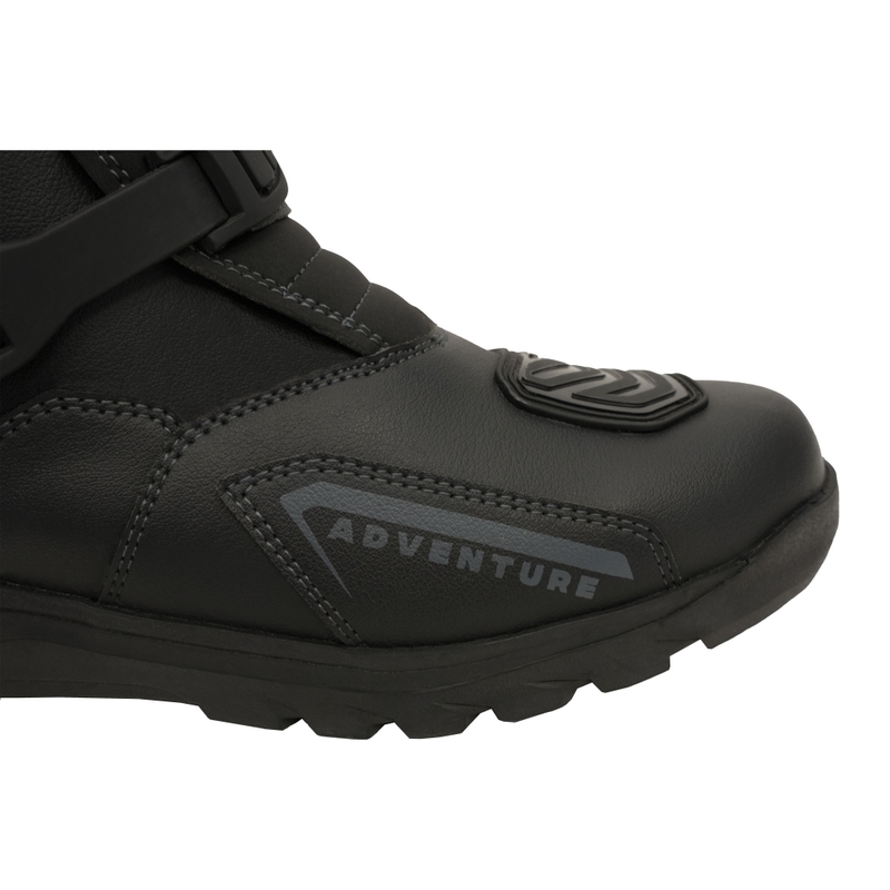 Stivali moto Street Racer Adventure Low WP marrone