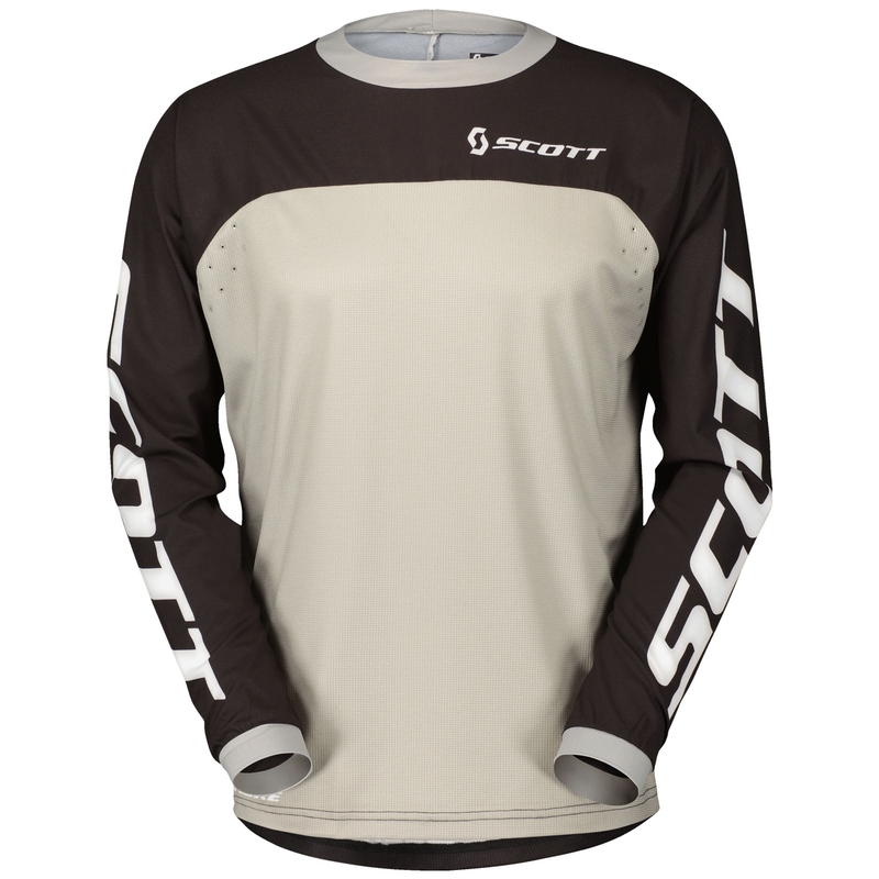 Maglia motocross SCOTT X-PLORE SWAP nero-grigio