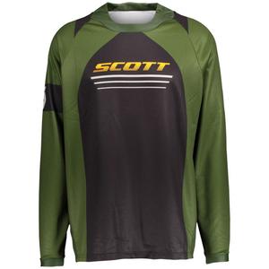 Maglia motocross SCOTT 350 X-PLORE nero-verde