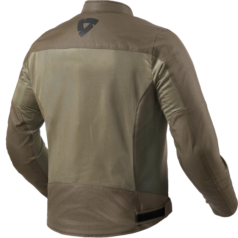 Giacca moto Revit Eclipse 2 Tarmac verde