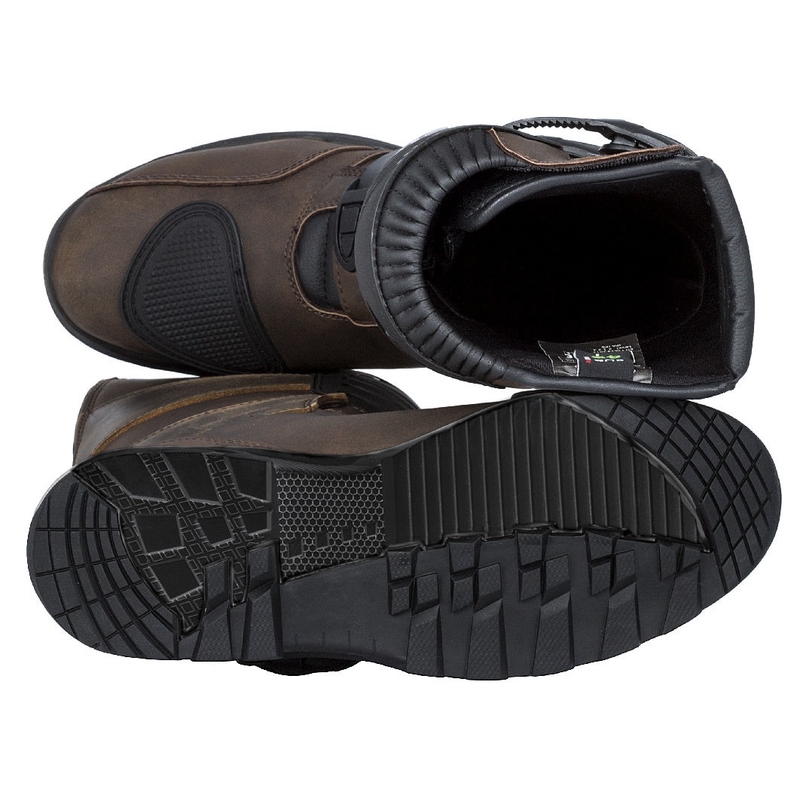 Stivali da moto Kore Adventure Long 3.0 marrone