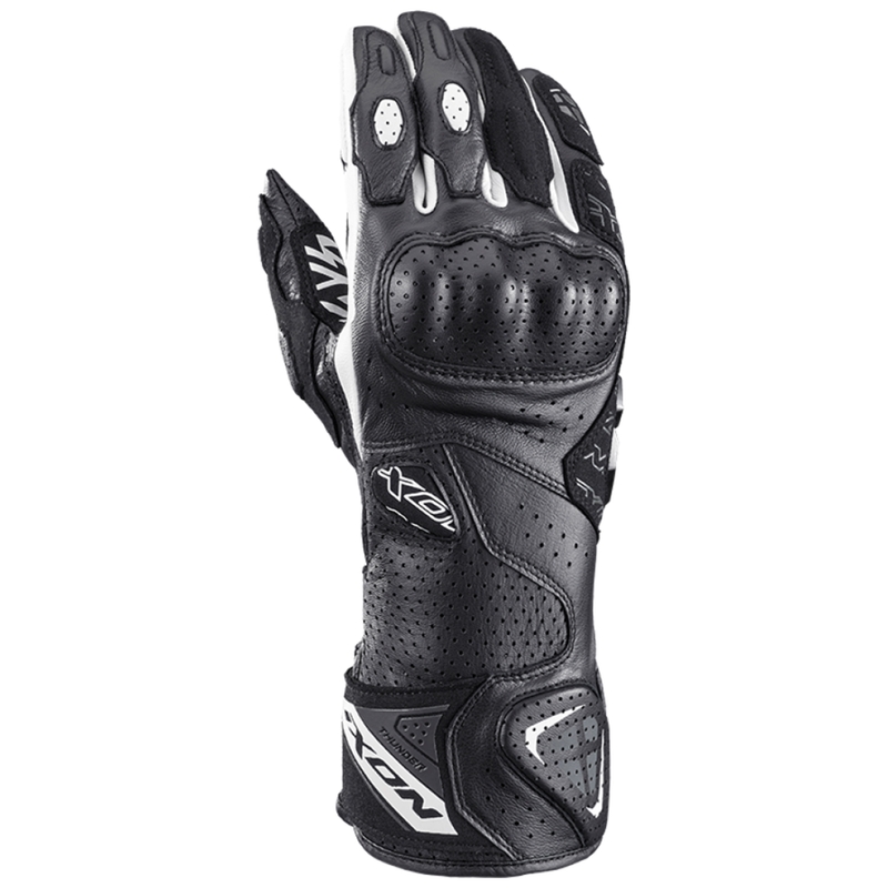 Guanti moto IXON Thunder Air nero-bianco