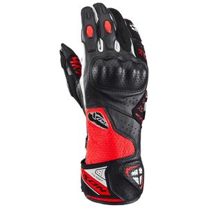 Guanti moto IXON Thunder Air nero-rosso-bianco