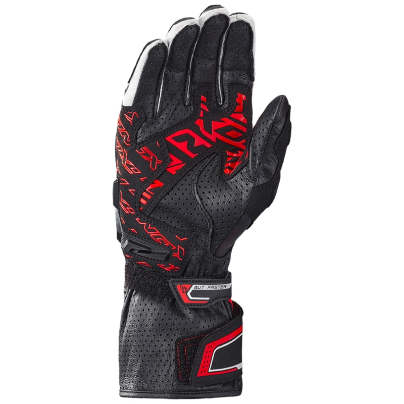 Guanti moto IXON Thunder Air nero-rosso-bianco