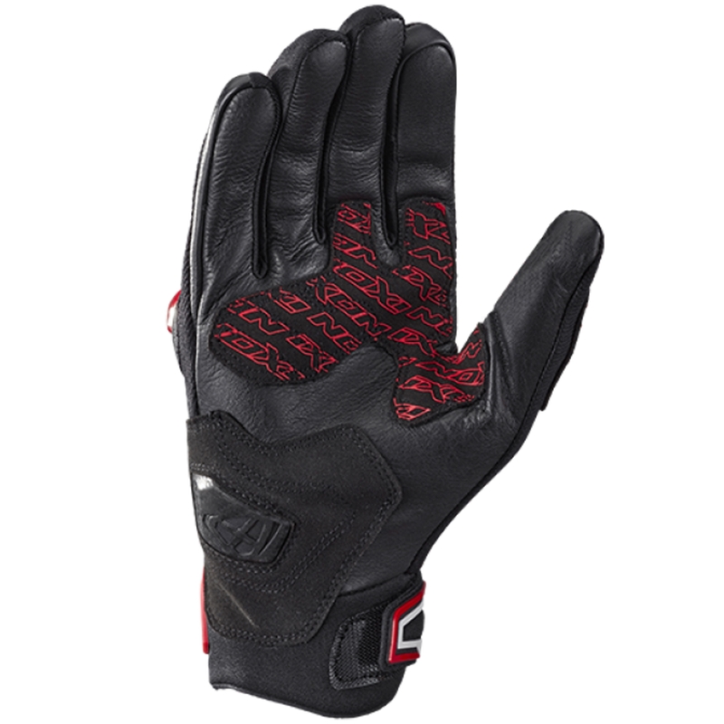 Guanti moto IXON Mirage Air nero-bianco-rosso