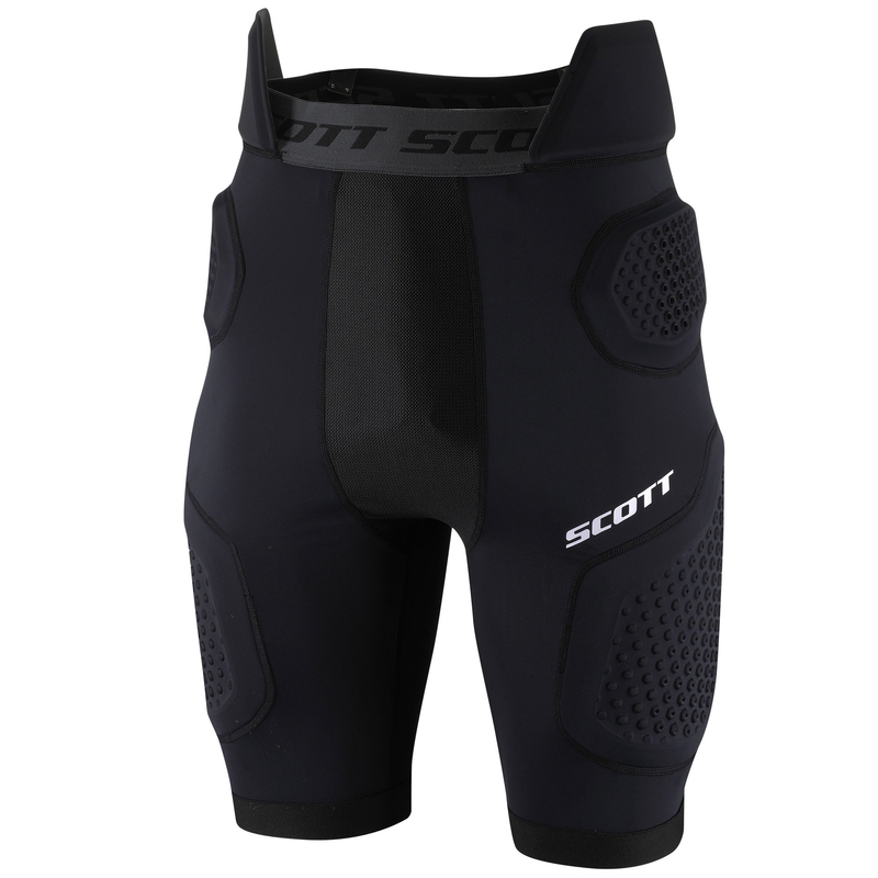 Pantaloncini da motocross SCOTT Softcon Air Short Protector neri