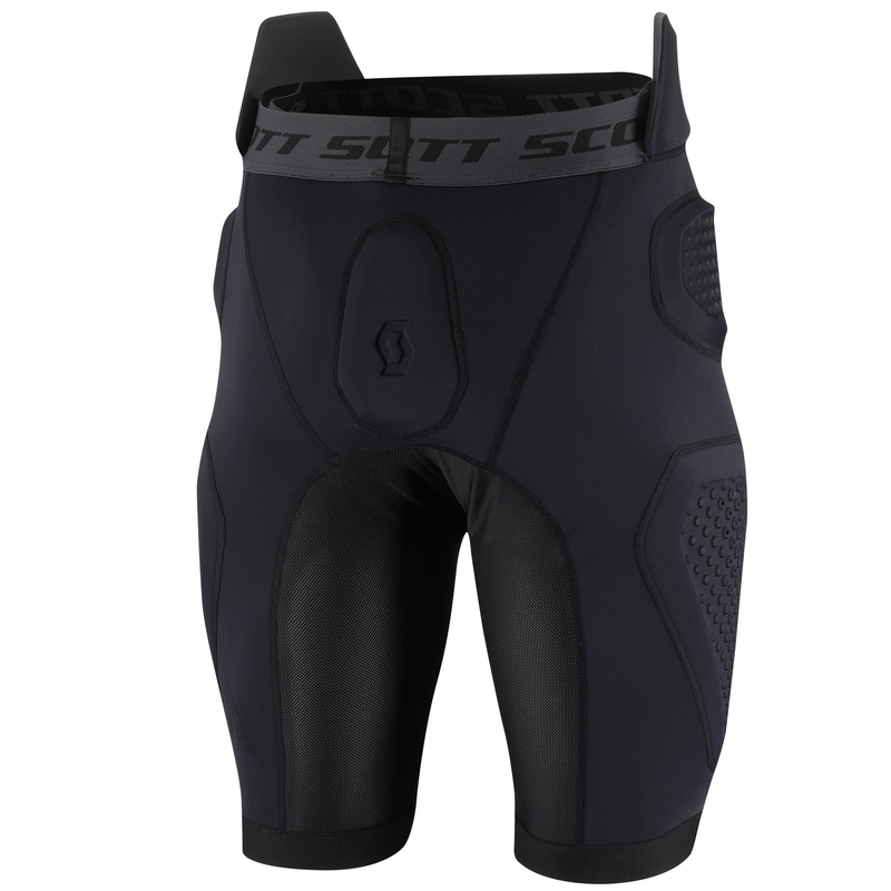 Pantaloncini da motocross SCOTT Softcon Air Short Protector neri