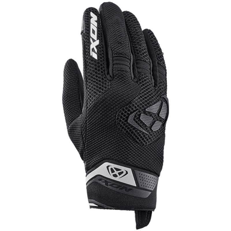 Guanti da moto IXON Mig 2 Airflow nero-bianco