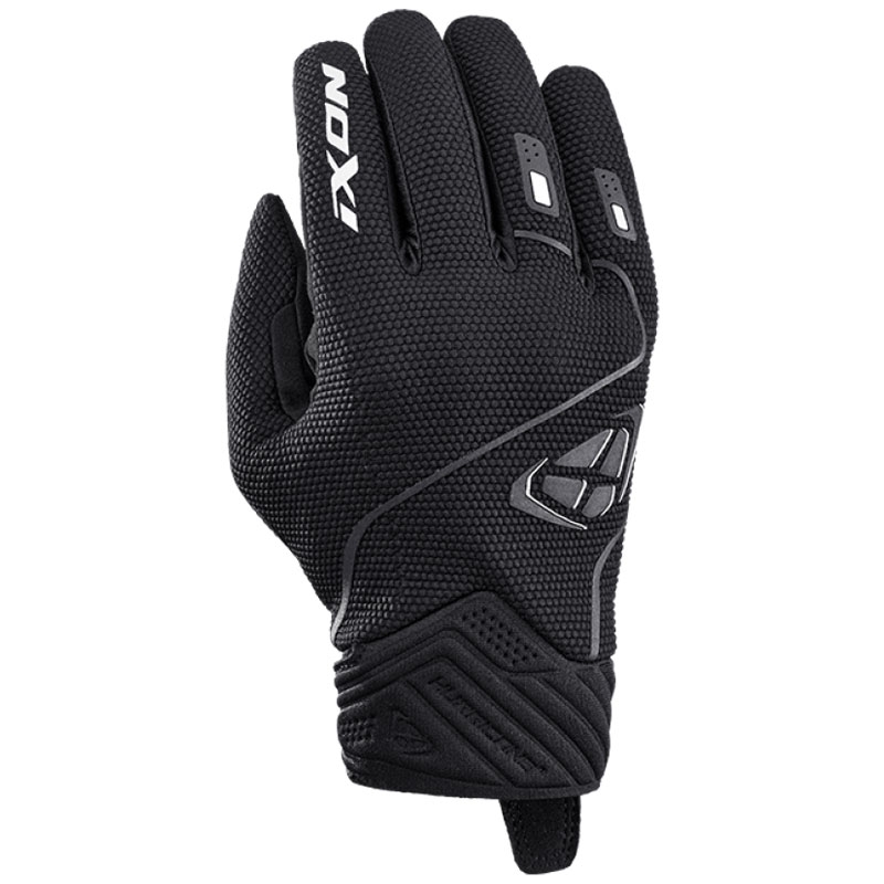 Guanti da moto IXON Hurricane 2 nero-bianco