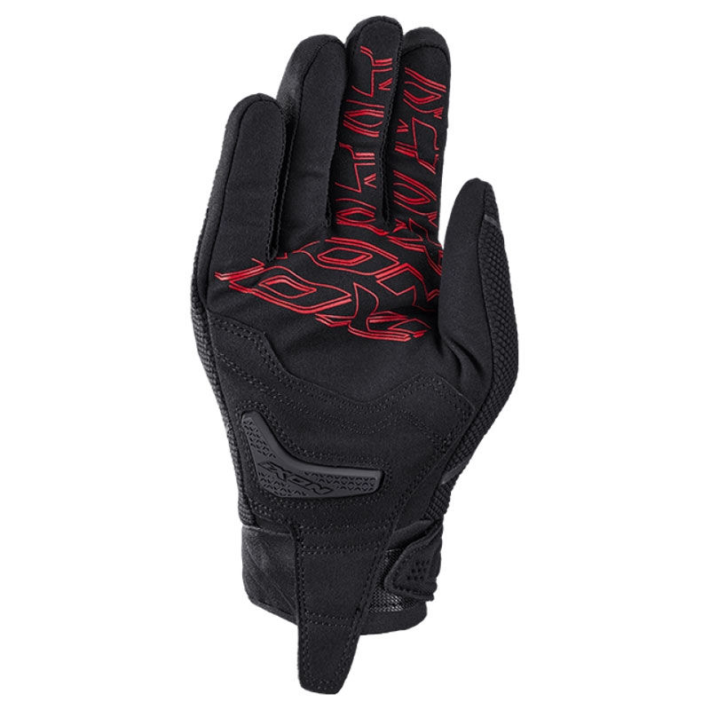 Guanti da moto IXON Hurricane 2 nero-rosso
