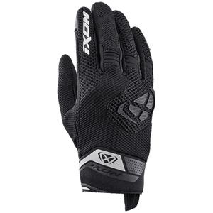 Guanti da moto da donna IXON Mig 2 Airflow nero-bianco