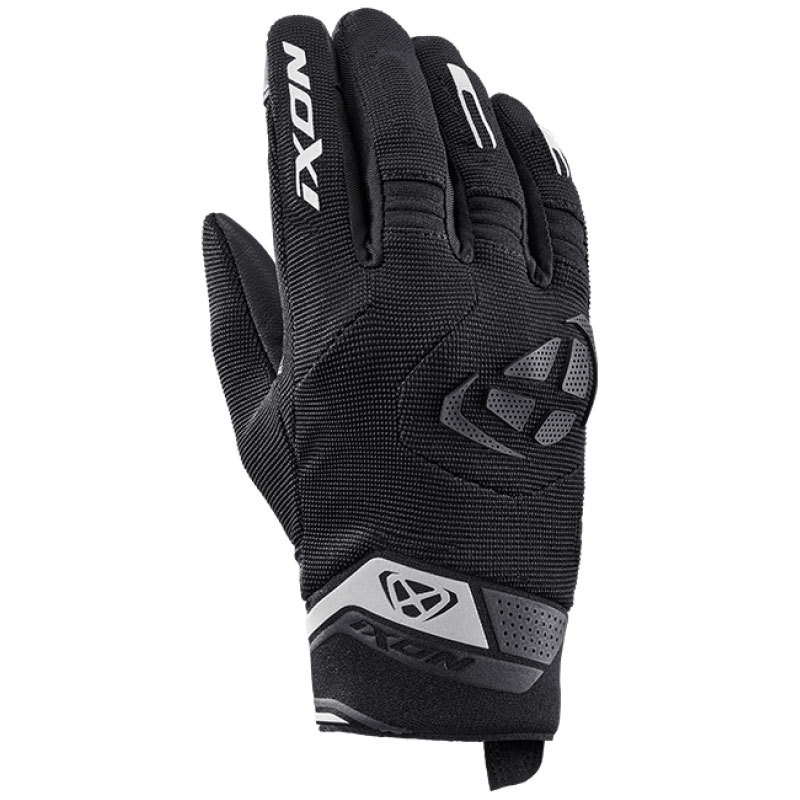 Guanti da moto da donna IXON Mig 2 nero-bianco