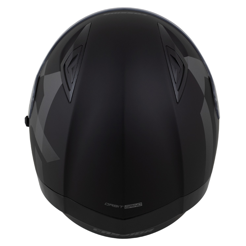 Casco integrale Cassida Orbit Grind nero opaco-grigio