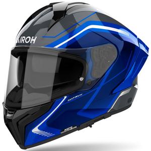 Casco integrale da moto Airoh MATRYX Wide blu