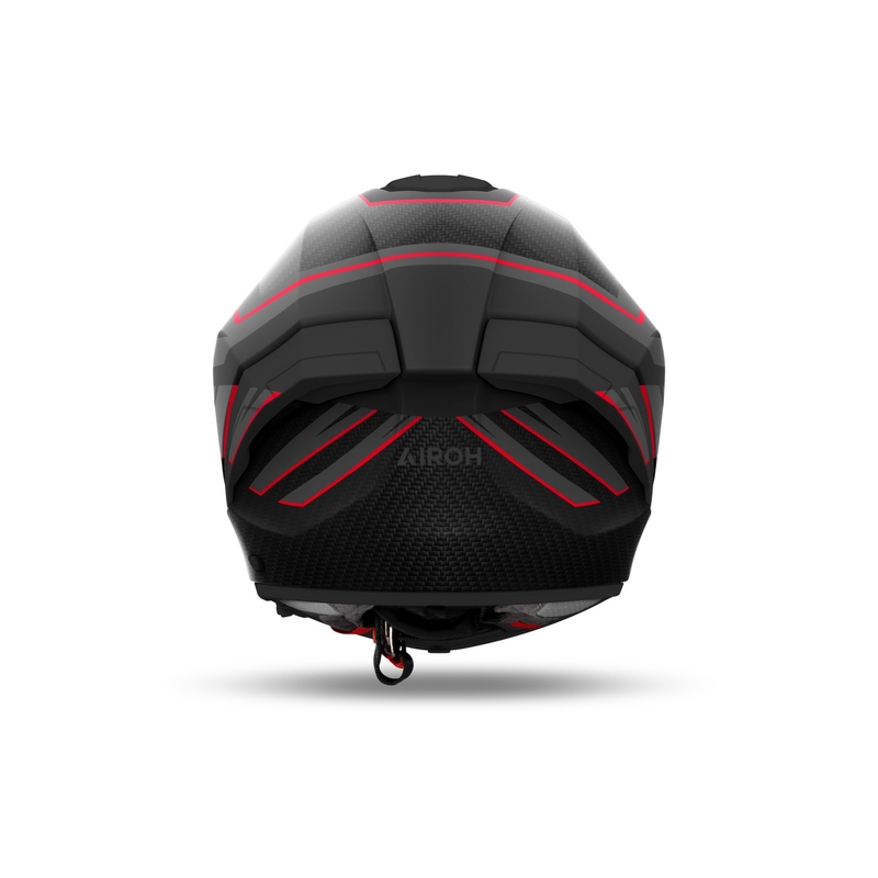 Casco integrale da moto Airoh MATRYX Sentinel rosso opaco