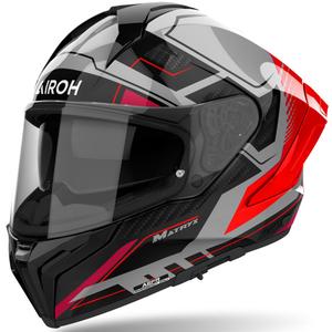 Casco integrale da moto Airoh MATRYX Rocket rosso lucido