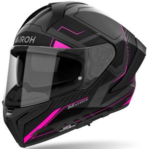 Casco integrale da moto Airoh MATRYX Rocket rosa opaco
