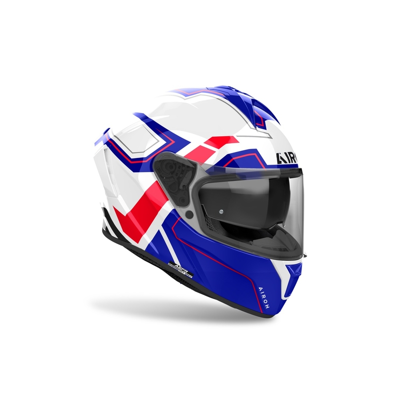 Casco integrale da moto Airoh SPARK 2 Dart blu-rosso lucido