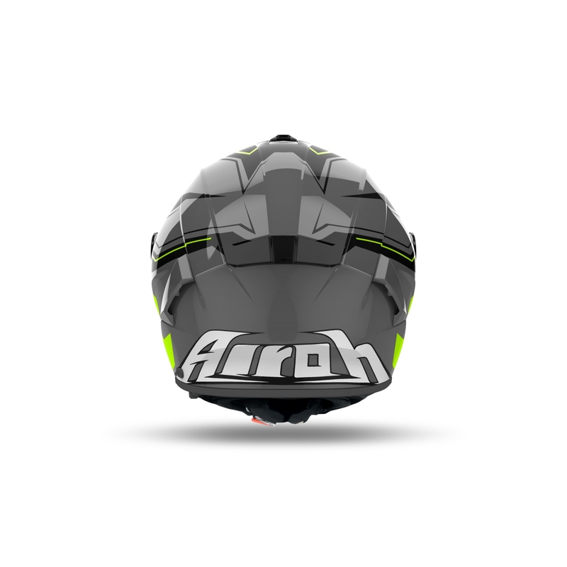 Casco integrale da moto Airoh SPARK 2 Dart giallo lucido