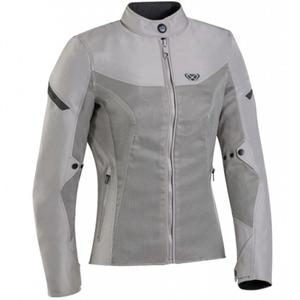 Giacca da moto da donna IXON Fresh Lady grigio-beige