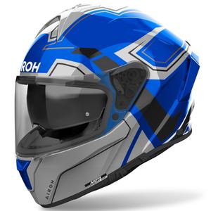 Casco integrale da moto Airoh SPARK 2 Dart blu lucido