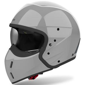 Casco moto modulare Airoh J110 Color grigio cemento lucido