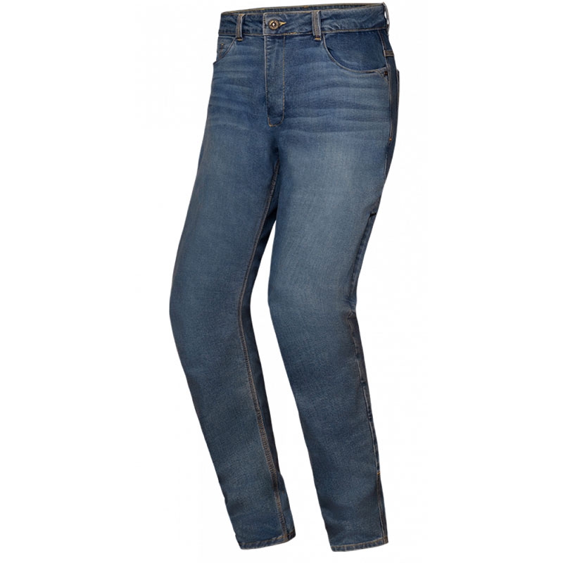 Jeans da moto IXON Alex, blu lavato