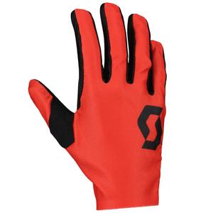 Guanti da motocross rosso fuoco SCOTT COMPETE