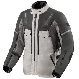 Giacca da moto Revit Sand 5 H2O argento-antracite