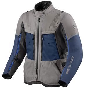 Giacca da moto Revit Sand 5 H2O grigio-grigio scuro