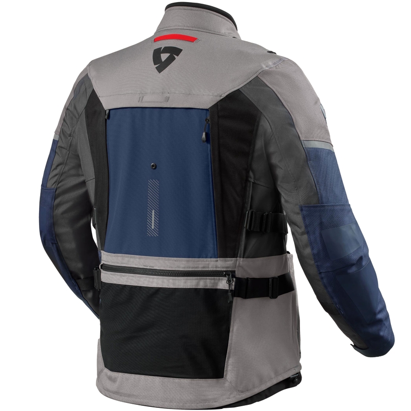 Giacca da moto Revit Sand 5 H2O grigio-grigio scuro