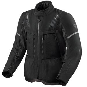 Giacca da moto Revit Sand 5 H2O nero-antracite
