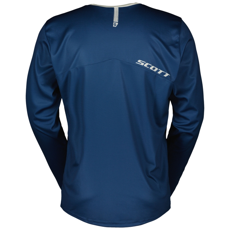 Maglia da motocross SCOTT Compete blu-grigio Saldi