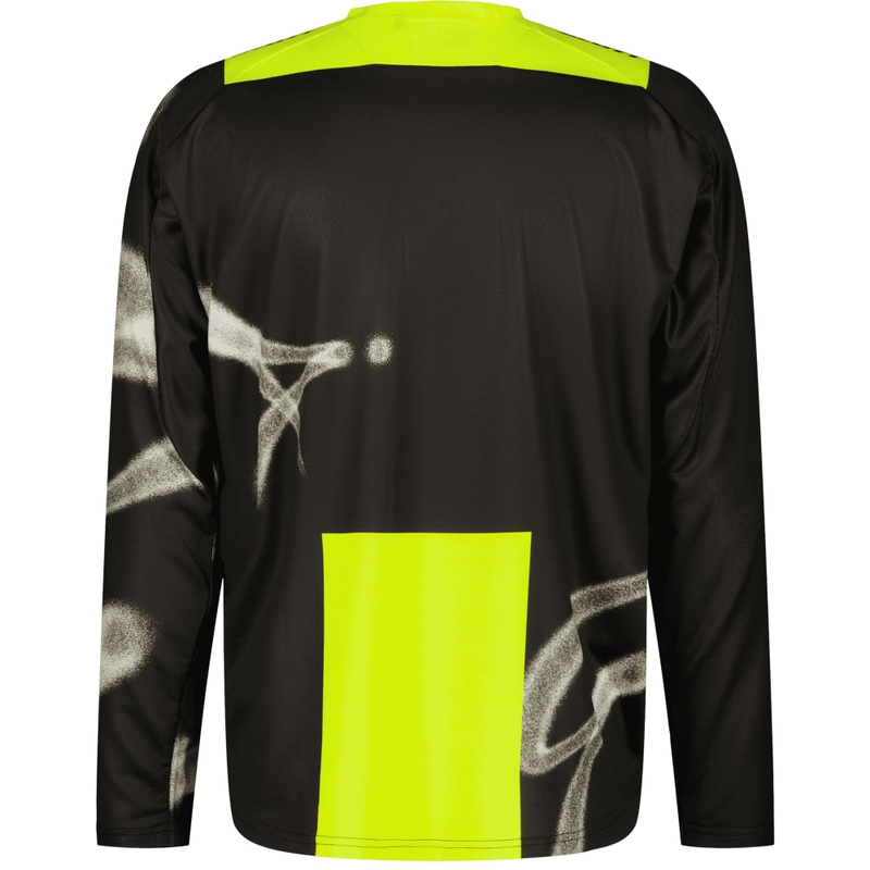 Maglia da motocross SCOTT EVO Dirt nera-giallo fluo Saldi