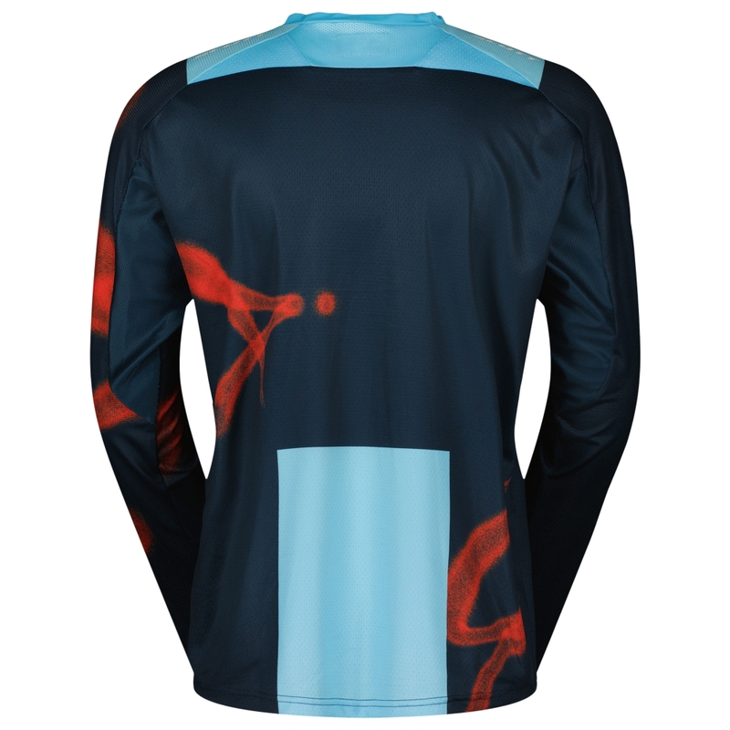 Maglia da motocross SCOTT EVO Dirt blu-rossa Saldi