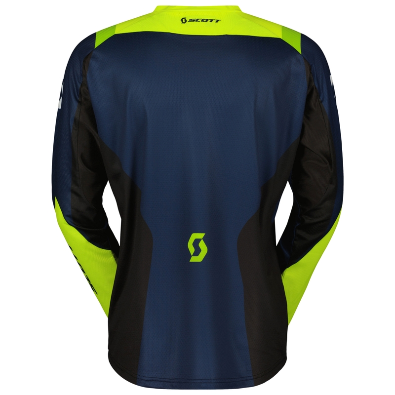 Maglia da motocross SCOTT EVO Race viola-giallo fluo Saldi