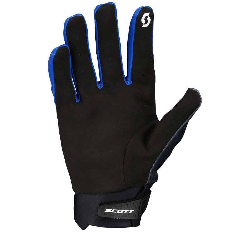 Guanti da motocross SCOTT Evo Swap nero-blu