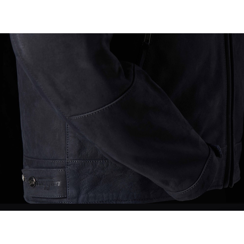 Giacca di pelle Furygan Clint Evo blu