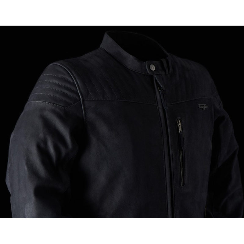 Giacca di pelle Furygan Clint Evo blu