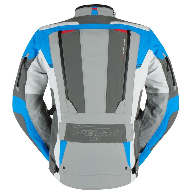 Giacca da moto Furygan Voyager blu-grigio-antracite Saldi