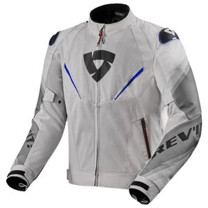 Giacca da moto Revit Quantum 3 Air Argento-Blu