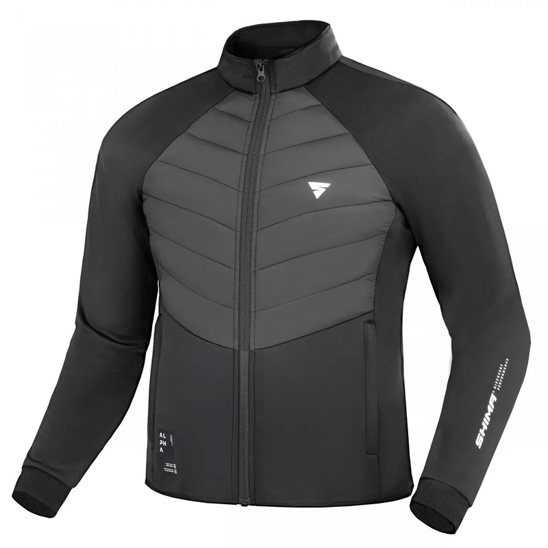Giacca da moto Shima Alpha nera