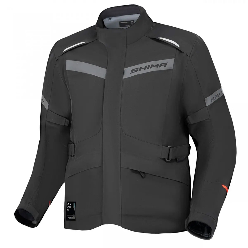 Giacca da moto Shima Alpha nera