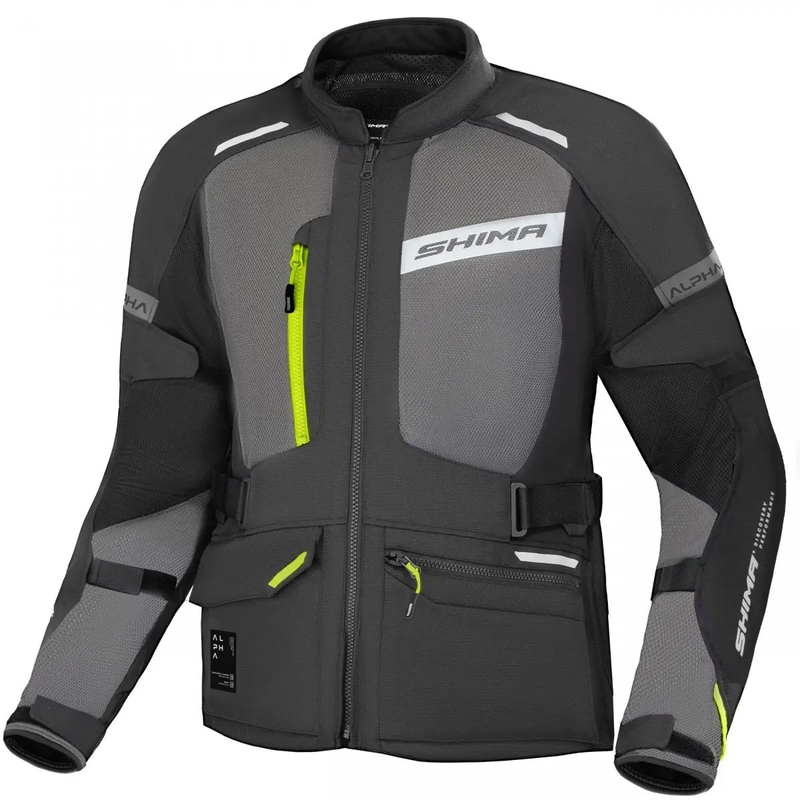 Giacca da moto fluo Shima Alpha
